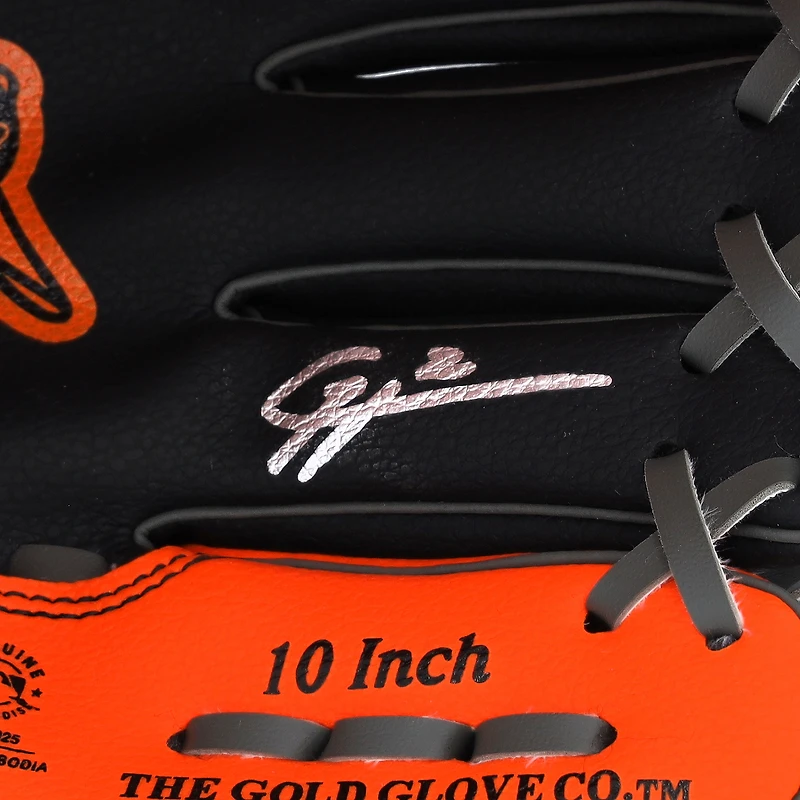 Gunnar Henderson Baltimore Orioles Autographed Rawlings 10" Collectible Team Logo Glove