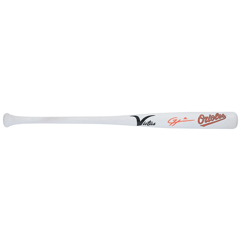 Bâton miniature Victus autographié par Gunnar Henderson des Orioles de Baltimore (identification de l'équipe)