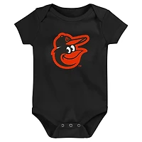 Ensemble de 3 bodys Fan Fanatics Baltimore Orioles Pennant pour bébé