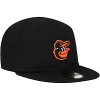 Casquette New Era Baltimore Orioles My First 59FIFTY ajustée noire pour bébé