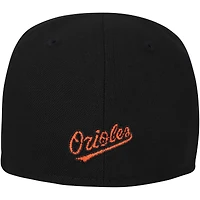 Casquette New Era Baltimore Orioles My First 59FIFTY ajustée noire pour bébé