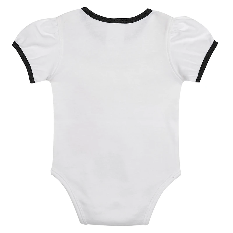 Ensemble 3 pièces avec bandeau et jupe Sweet Catcher pour bébé blanc Baltimore Orioles