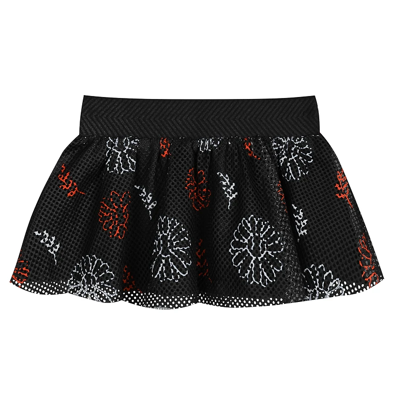 Ensemble 3 pièces avec bandeau et jupe Sweet Catcher pour bébé blanc Baltimore Orioles