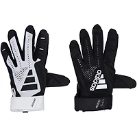 Gants de frappe adidas noirs et blancs autographiés par Jackson Holliday, des Orioles de Baltimore, lors de la saison 2024 de la MLB.