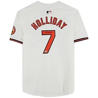Jackson Holliday Baltimore Orioles Autographed White Nike Limited Jersey