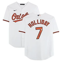 Maillot réplique blanc Nike autographié de Jackson Holliday, des Orioles de Baltimore
