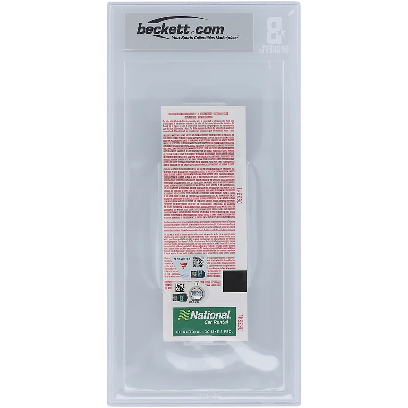 Jackson Holliday Baltimore Orioles MLB Debut Beckett Fanatics a été témoin d'un billet authentifié 9/10 du 10 avril 2024 avec l'inscription « MLB Debut 4-10-24 »