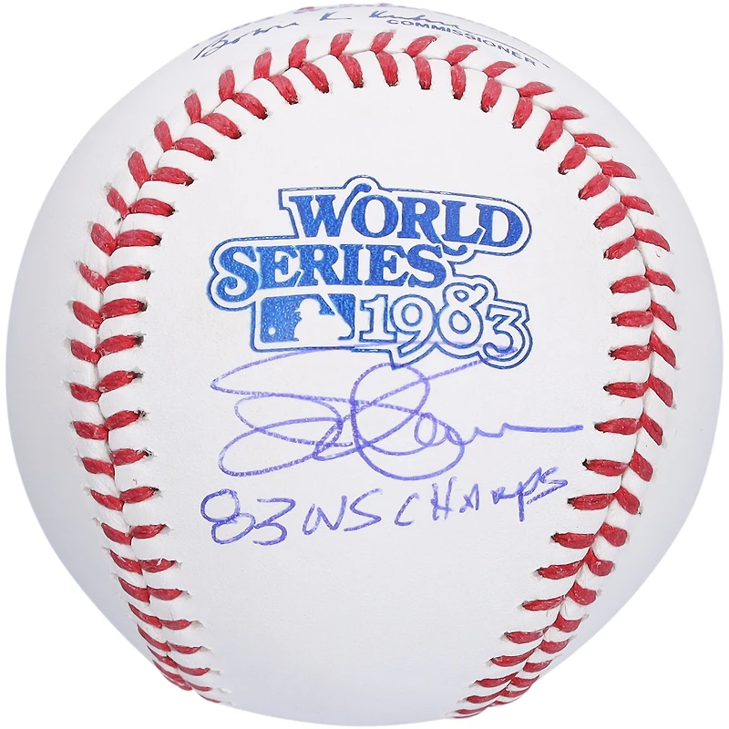 Jim Palmer Baltimore Orioles Autographed 1983 World Series Logo Baseball with "83 WS Champs" Inscription 