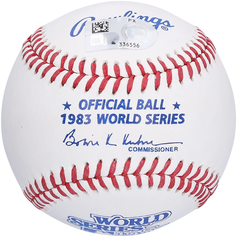 Jim Palmer Baltimore Orioles Autographed 1983 World Series Logo Baseball with "83 WS Champs" Inscription 