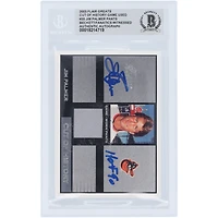 Jim Palmer Baltimore Orioles Autographié 2003 Flair Greats Cut of History Grey Pants Relic #FG-JP Beckett Fanatics Witnessed Carte authentifiée avec inscription "HOF 90"