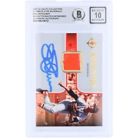 Carte autographiée de Jim Palmer (Baltimore Orioles), 2007 Upper Deck Ultimate Collection Ultimate Star Materials GU Relic #SM-PA, authentifiée par Beckett Fanatics Witnessed (n° 10).