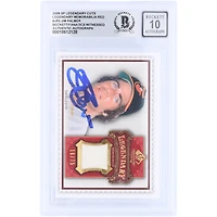 Carte autographiée de Jim Palmer (Baltimore Orioles), 2009 Upper Deck SP Legendary Cuts Legendary Memorabilia, rouge GU Relic #LM-JP2 #/75, authentifiée par Beckett Fanatics Witnessed (10 cartes).