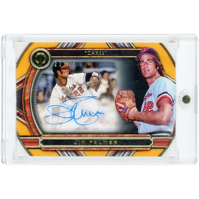 Jim Palmer Baltimore Orioles Autographed 2023 Topps Tribute Orange #TTN-JP #20/25 Card