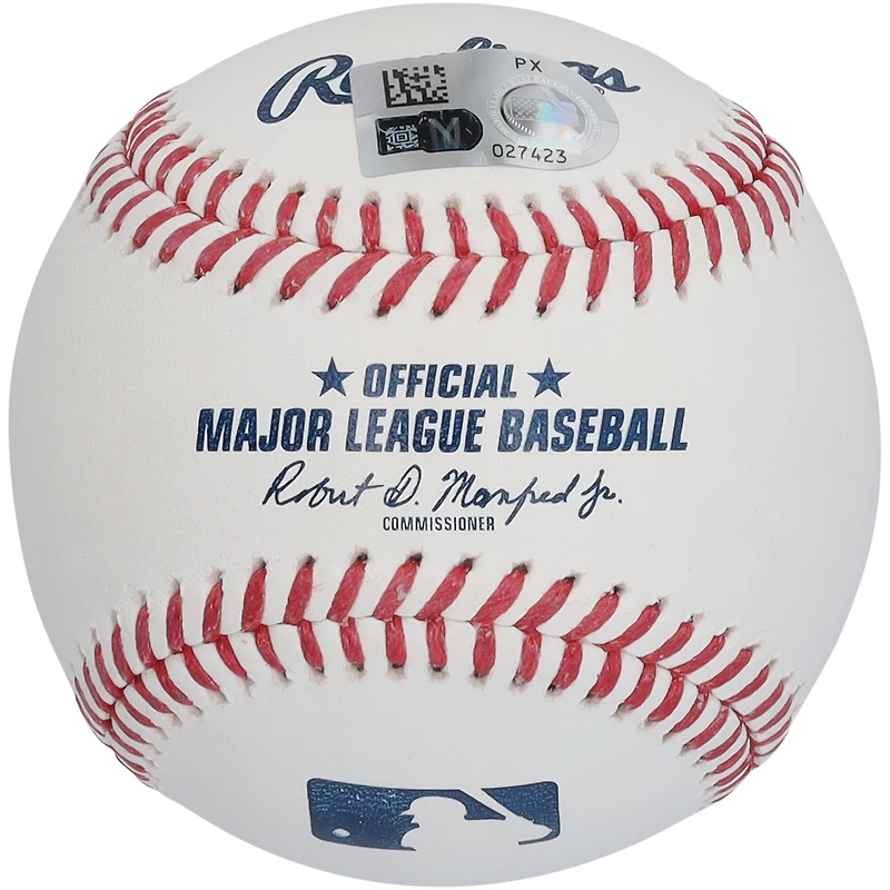 Baseball autographié par Jim Palmer des Orioles de Baltimore avec l'inscription « 73, 75, 76 AL CY »