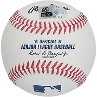 Baseball autographié par Jim Palmer des Orioles de Baltimore avec l'inscription « 73, 75, 76 AL CY »