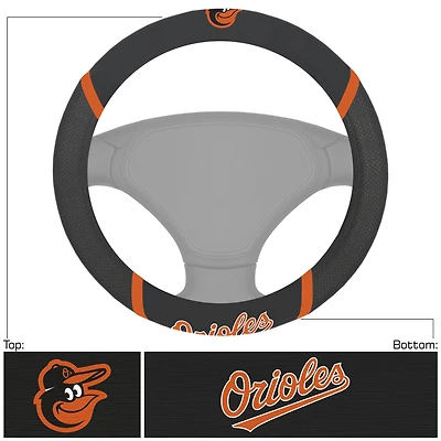 Logo Brands Baltimore Orioles Steering Wheel Cover