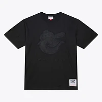 Men Mitchell & Ness Black Baltimore Orioles Cooperstown Collection Phantom T-Shirt
