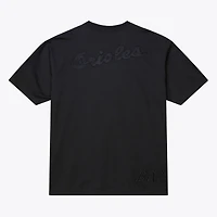 Men Mitchell & Ness Black Baltimore Orioles Cooperstown Collection Phantom T-Shirt