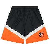 Men's FOCO Black/Orange Baltimore Orioles Colorblocked Shorts