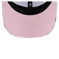 Casquette extensible à bouton-pression 9SEVENTY Flamingo blanche des Baltimore Orioles de New Era pour homme