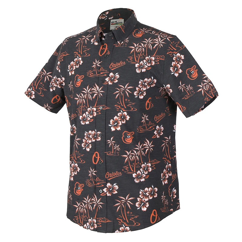 Haut boutonné Kekai Performance noir des Baltimore Orioles de Reyn Spooner pour homme