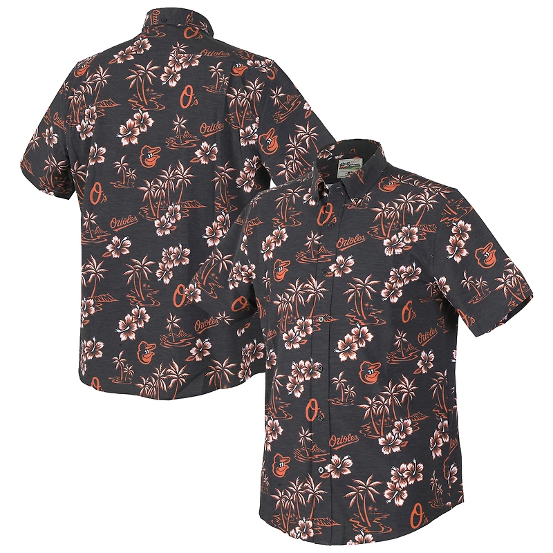 Haut boutonné Kekai Performance noir des Baltimore Orioles de Reyn Spooner pour homme