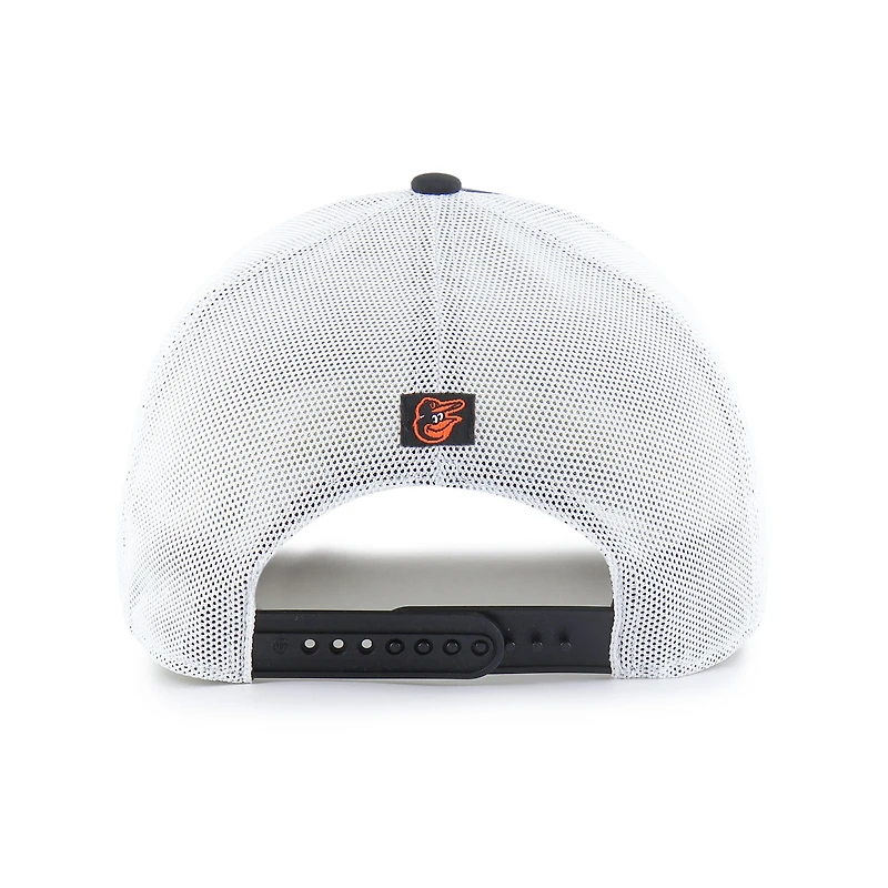 Casquette ajustable Fairway Trucker '47 noire/blanche des Baltimore Orioles pour homme