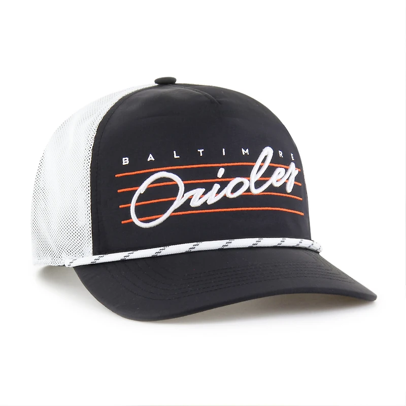 Casquette ajustable en maille Brrr Downburst des Orioles de Baltimore de 1947 pour homme