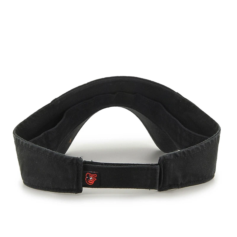 Men's '47 Black Baltimore Orioles Clean Up Adjustable Visor