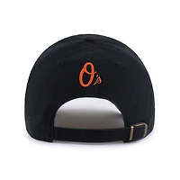 Men's '47  Black Baltimore Orioles Ice Cream Helmet Clean Up Adjustable Hat