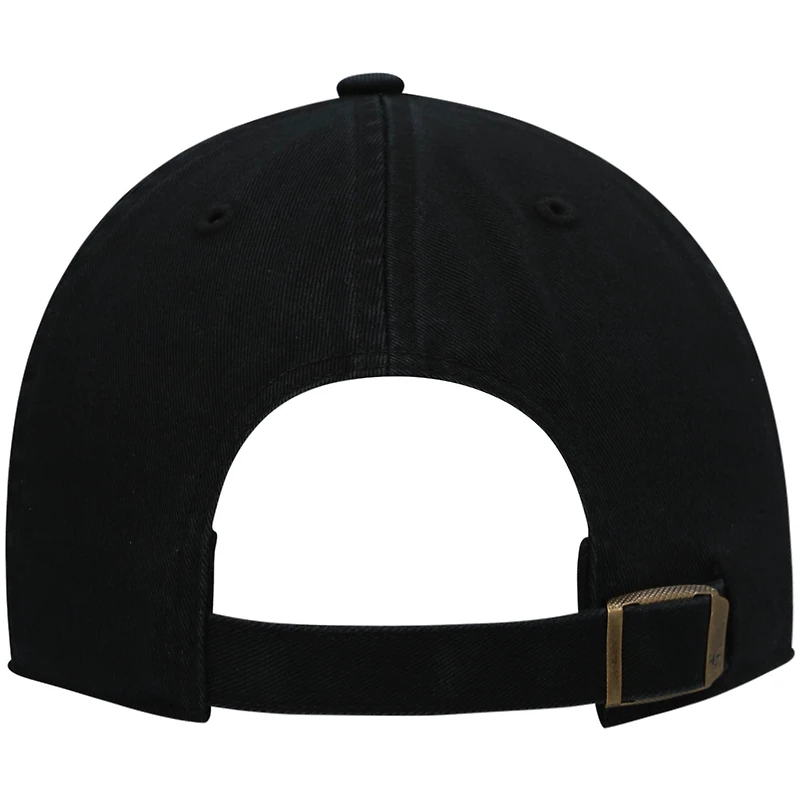 Casquette réglable Clean Up '47 noire avec logo des Orioles de Baltimore pour hommes de la collection Cooperstown