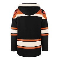 Sweat à capuche noir '47 pour homme, modèle Superior Lacer des Baltimore Orioles
