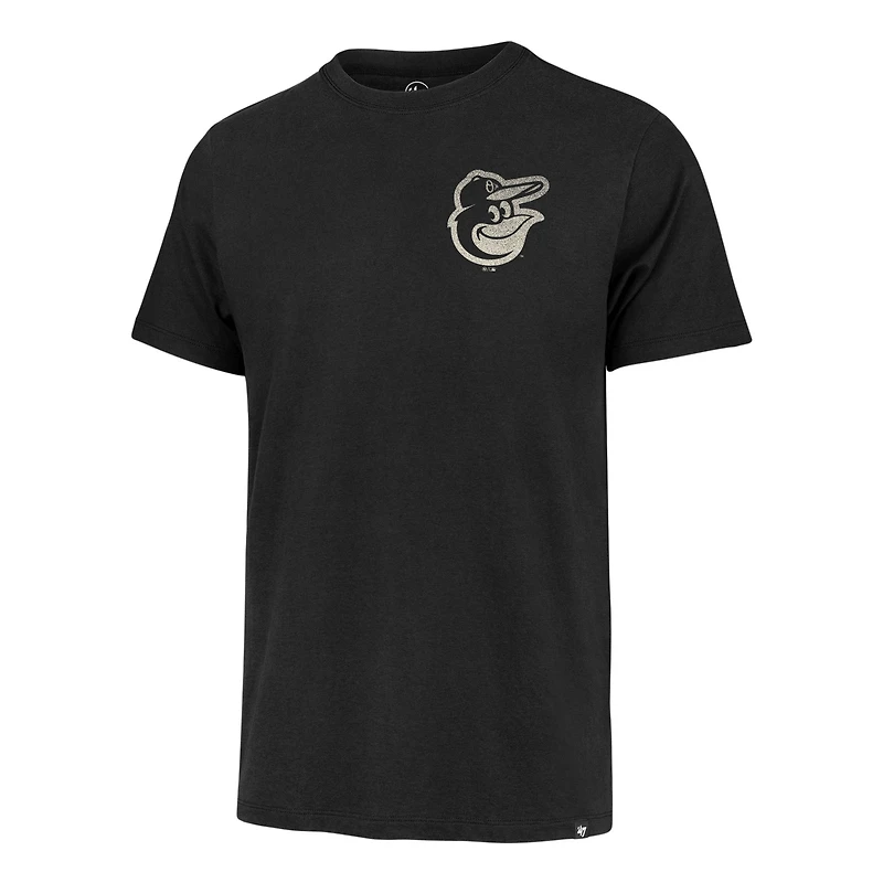 T-shirt '47 noir Baltimore Orioles Turn Back Franklin pour homme