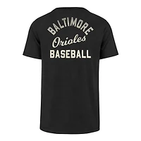 T-shirt '47 noir Baltimore Orioles Turn Back Franklin pour homme