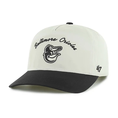 Men's '47 Cream Baltimore Orioles Stable Hitch Adjustable Hat