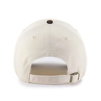 Men's '47  Natural/Brown Baltimore Orioles Two-Tone Fashion Clean Up Adjustable Hat