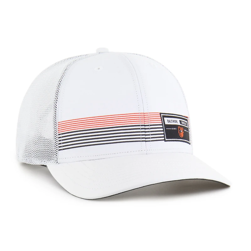 Casquette ajustable blanche « 47 Baltimore Orioles Rangefinder brrr » pour homme