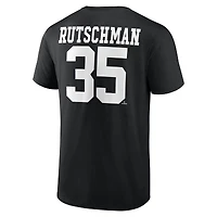 Men's Adley Rutschman Black Baltimore Orioles Player Icon T-Shirt