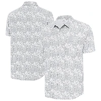 Chemise boutonnée Antigua Grey Baltimore Orioles Resort pour homme