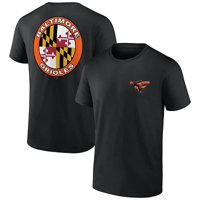 Men's  Black Baltimore Orioles Bring It T-Shirt