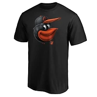 Men's  Black Baltimore Orioles Midnight Mascot T-Shirt