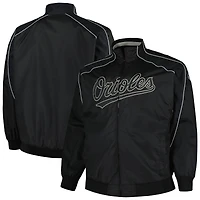 Veste Homme Noire Baltimore Orioles En Nylon Full-Zip