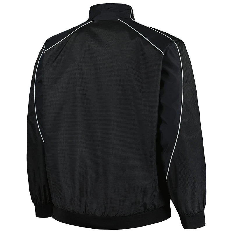 Veste Homme Noire Baltimore Orioles En Nylon Full-Zip
