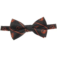 Nœud papillon Oxford noir pour homme, style Orioles de Baltimore