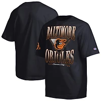 T-shirt Champion noir pour homme Baltimore Orioles Traditions Two Locations