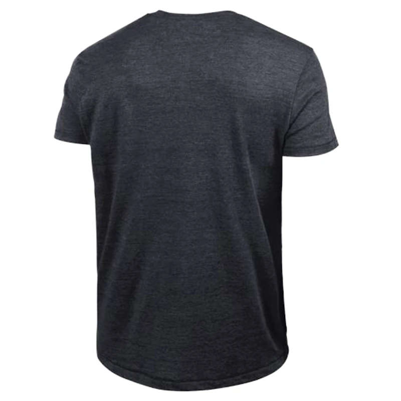 T-shirt Champion noir pour homme, modèle Baltimore Orioles, en mélange de trois matières.