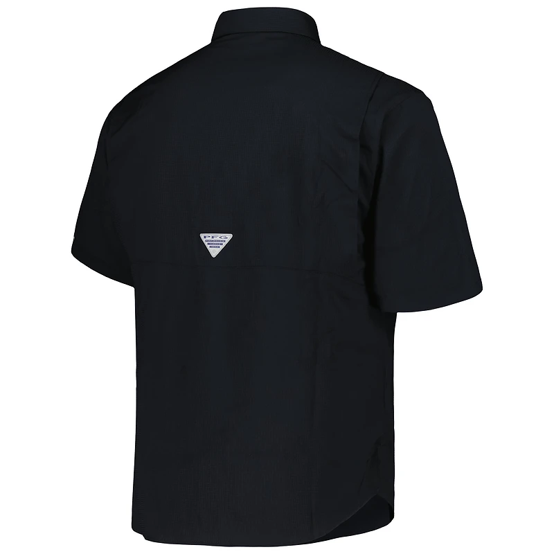 Men's Columbia Black Baltimore Orioles Tamiami Omni-Shade Button-Down Shirt