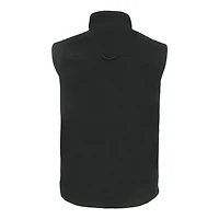 Men's Cutter & Buck Black Baltimore Orioles Big Tall Charter Eco Full-Zip Vest