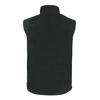 Men's Cutter & Buck Black Baltimore Orioles City Connect Big Tall Charter Eco Recycled Full-Zip Vest