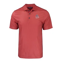 Men's Cutter & Buck  Red Baltimore Orioles Stars Stripes Pike Eco Tonal Geo Print Stretch Recycled Polo